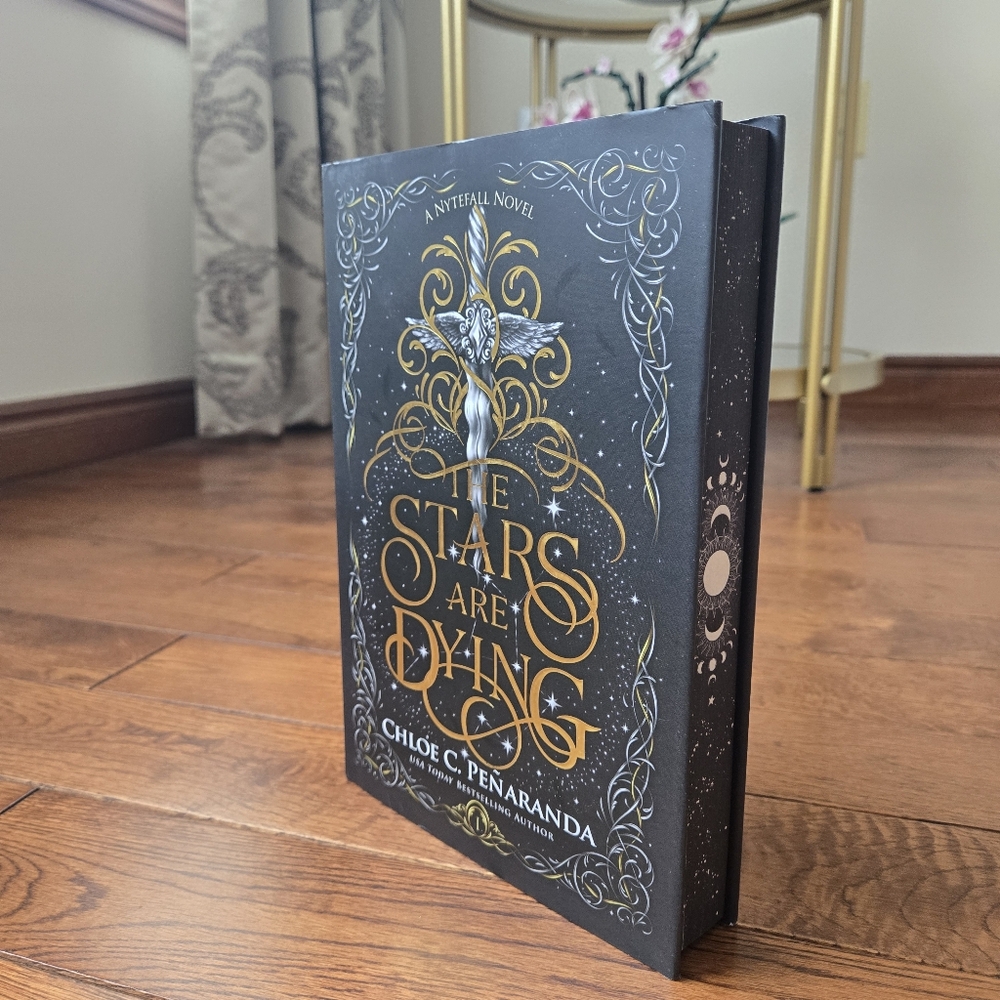 The Stars Are Dying by Chloe C. Peñaranda- Sprayed Stenciled Edge, Hardcover